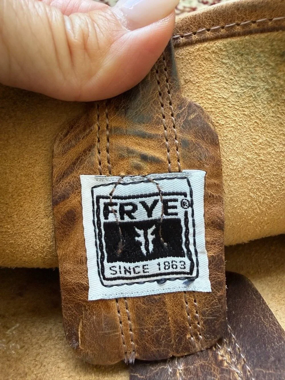 FRYE 12R Harness Boots, size 8.5